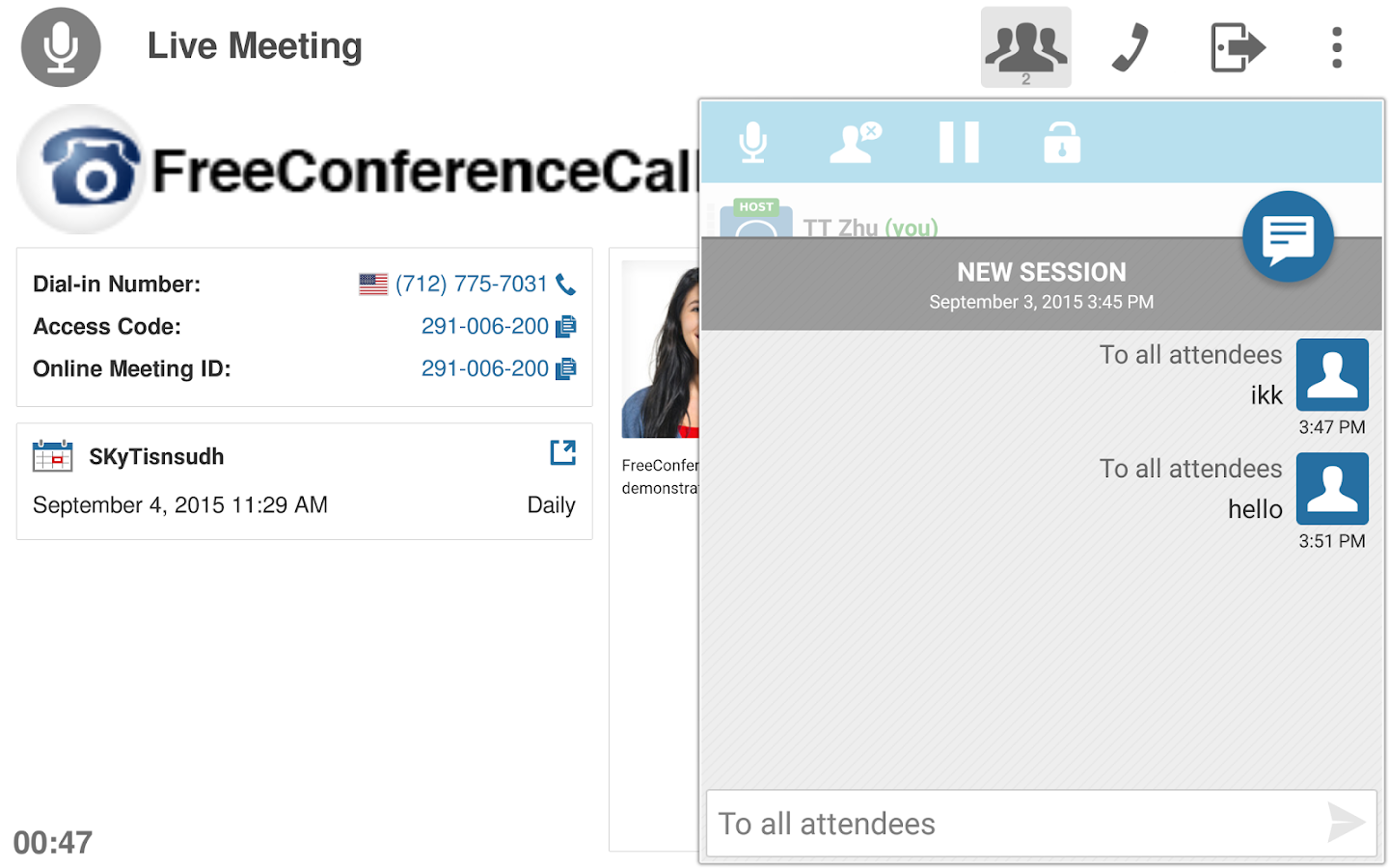 free conference call download