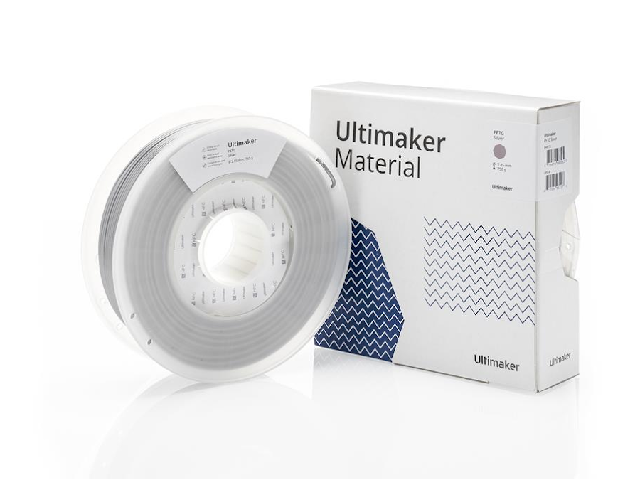 UltiMaker Translucent Blue PETG Filament - 2.85mm (0.75kg)