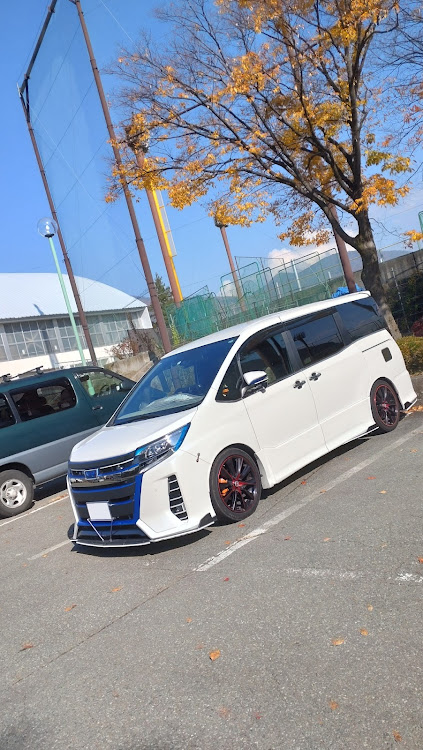 ノアのDIY・18インチ・紅葉と愛車・公園巡りに関するカスタム事例の投稿画像4枚目