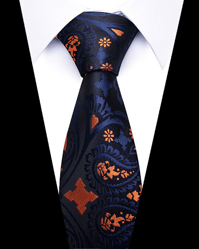 Title 18, 8cm Business Professional Striped Tie. Elevate ...