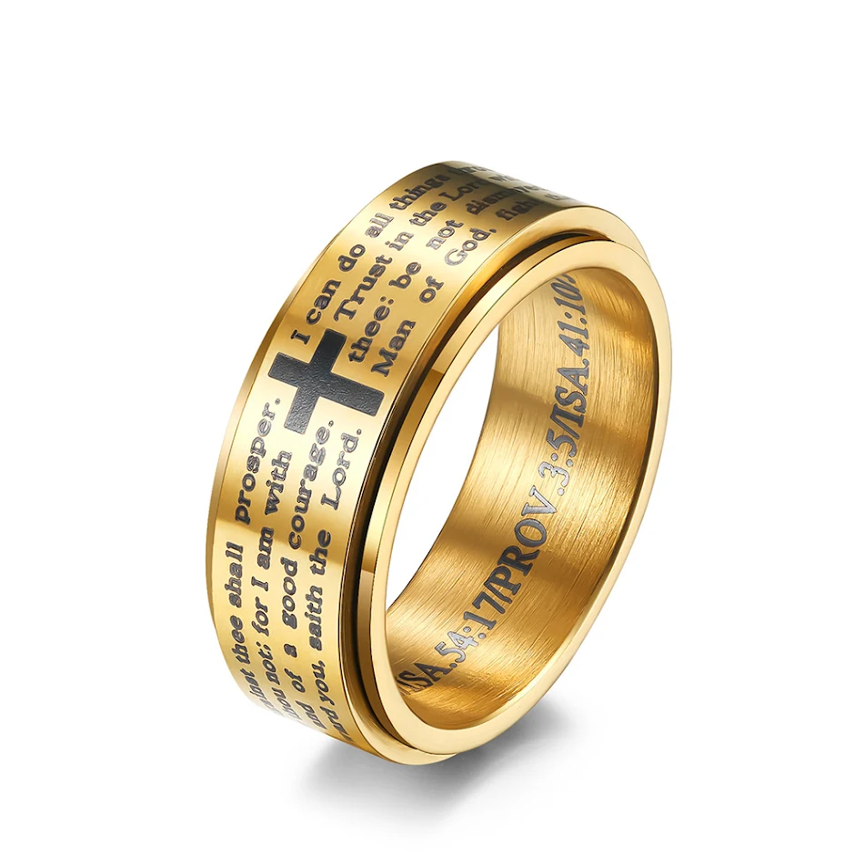 Stainless Steel Philippi Book Ring