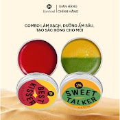 Bộ Đôi Làm Sạch, Dưỡng Ẩm Sâu, Tạo Sắc Hồng Cho Môi Baresoul Lip Tint & Cheek 10G + Sweet Talker Lip Scrub 20G