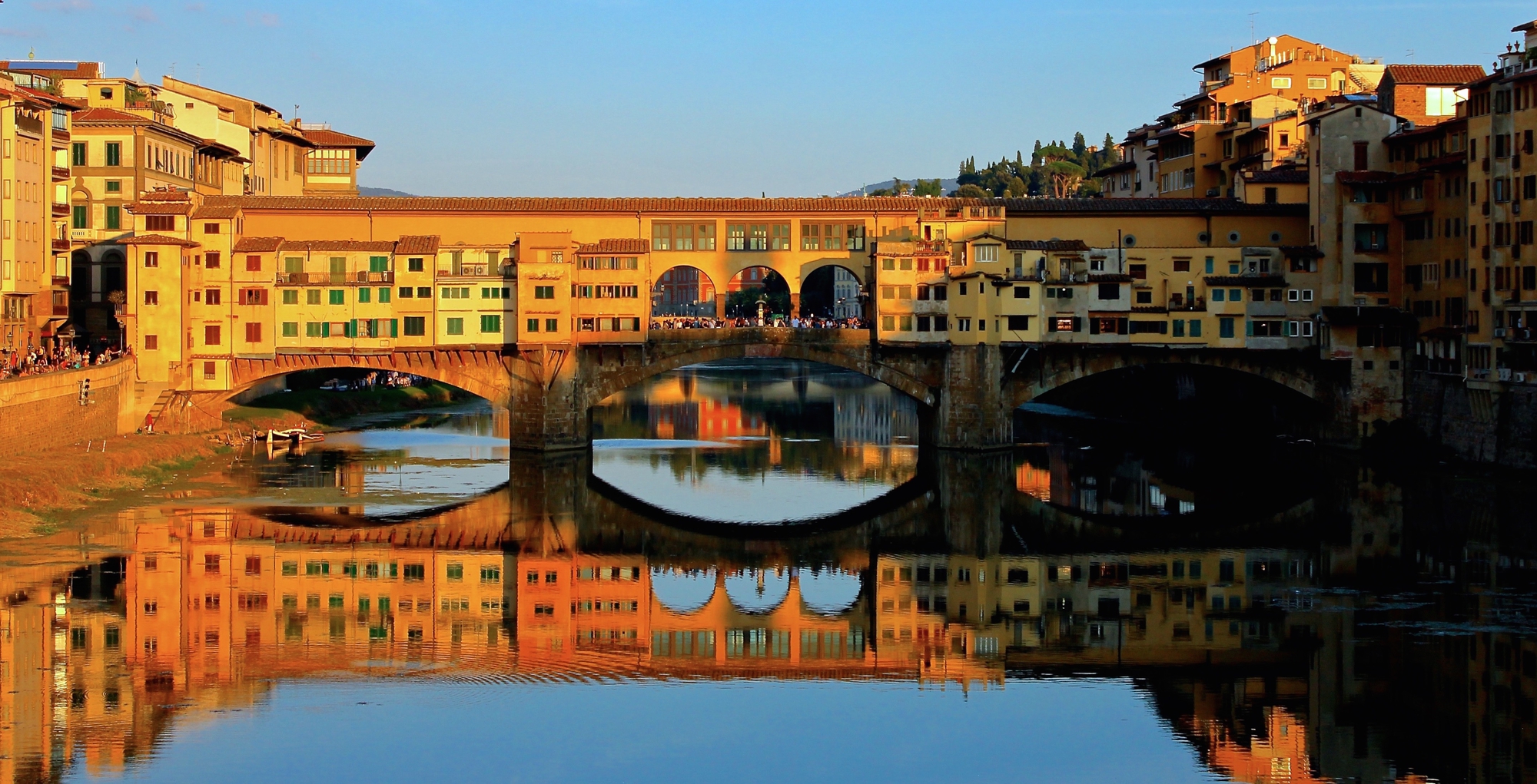 Riflessi sull'Arno, Firenze. di MarinaCasini