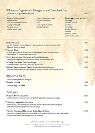 Blooms - Eros Hotel menu 5