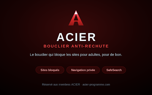 ACIER — Bouclier Anti-Rechute screenshot 1