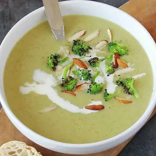 Broccoli & Almond Soup