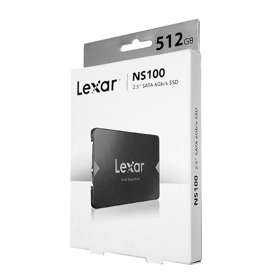 Ổ Cứng Ssd 2.5 Inch Sata Lexar Ns100 512Gb, 256Gb, 128Gb - Bảo Hành 3 Năm