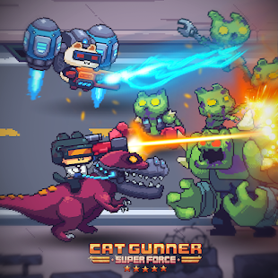 Cat Gunner: Super Force (Pixel Zombie Shooter) ENDLESS EVENT