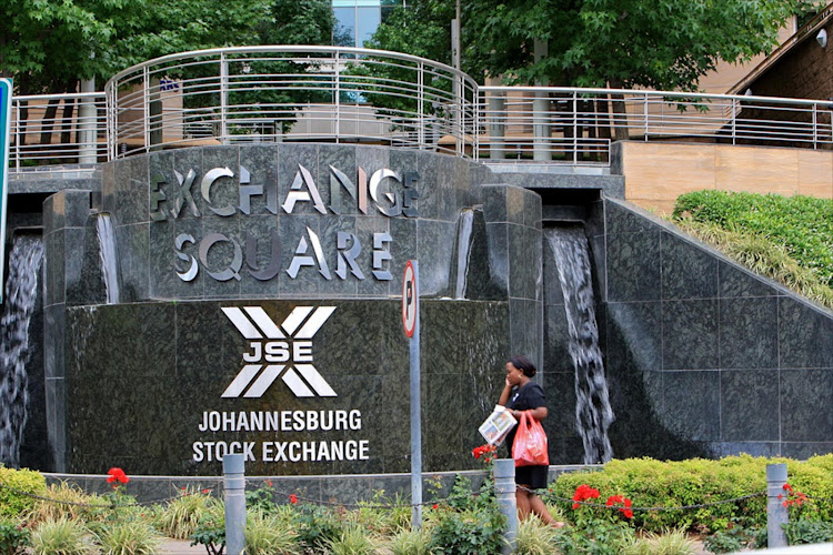 The Johannesburg Stock Exchange.