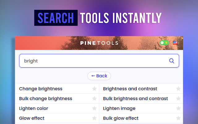 How to split image online with PineTools  Split photo into several parts  online 