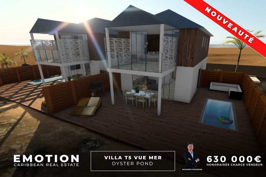 Vente villa 5 pièces 121.5 m² à Saint-Martin (97150), 630 000 €