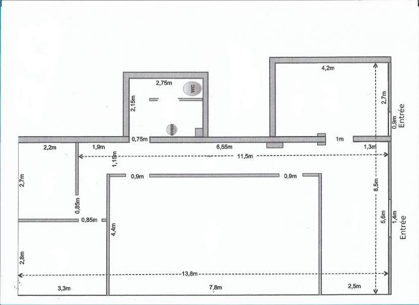 Vente locaux professionnels 2 pièces 94 m² à Saint-raphael (83700), 230 000 €