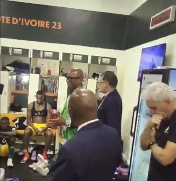 Zizi Kodwa adresses Bafana Bafana at AFCON, Ivory Coast