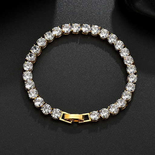 Golden zircon