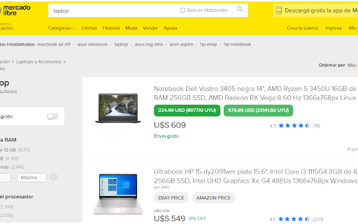 MercadoLibre Ebay