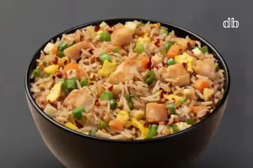 Chicken Wok Fried Rice In Brown Rice