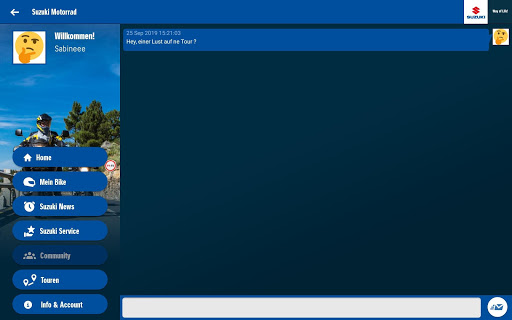Suzuki Motorrad App