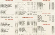 Suchithra Biryani House menu 1