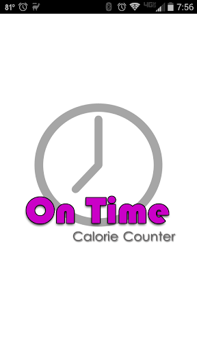 On Time - Calorie Counter