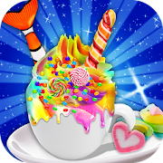 Rainbow Unicorn & Mermaid Tail Hot Chocolate Drink 1.0.1 Icon