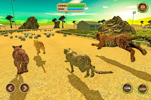 Télécharger Gratuit la savane des courses d'animaux 3D  APK MOD (Astuce) screenshots 3