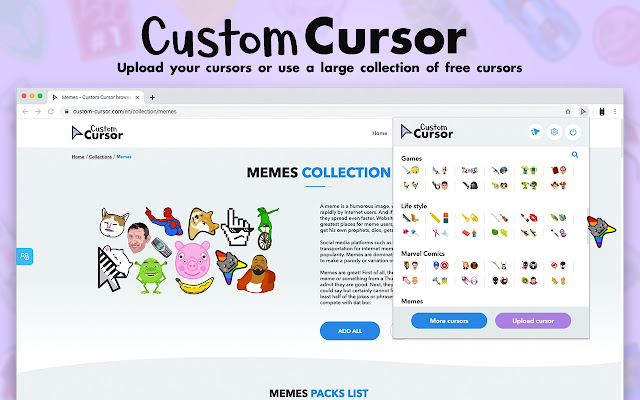 Custom Cursor For Chrome Chrome Web Store - old arrow cursor roblox