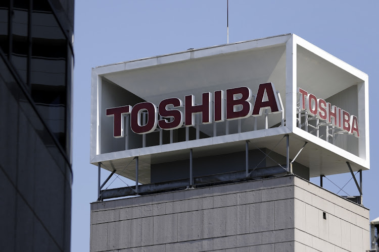 Toshiba's headquarters in Tokyo, Japan, April 7 2021. Picture: Picture: KIYOSHI OTA/BLOOMBERG