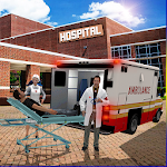 Cover Image of डाउनलोड Ambulance Driver: Hospital Emergency Rescue Games 1.0 APK