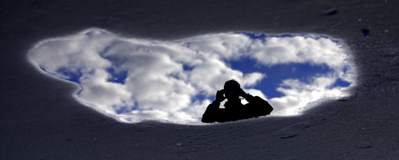 Pozzanghera...magrittiana! di Dama