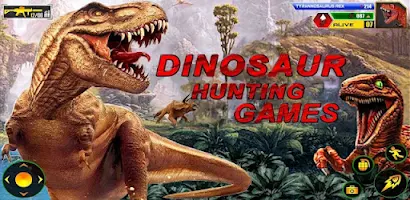 Wild Dinosaur 3D Hunting games Game for Android - Download