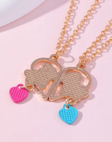Vrienden Liefde Ketting Leuke Honde - 2