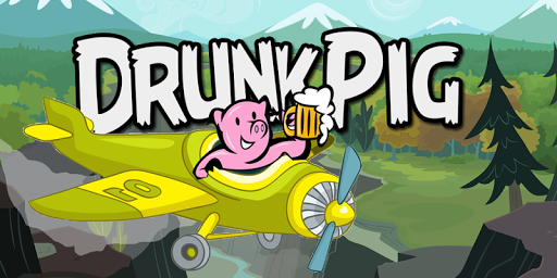 Bad drunk pig rocket run