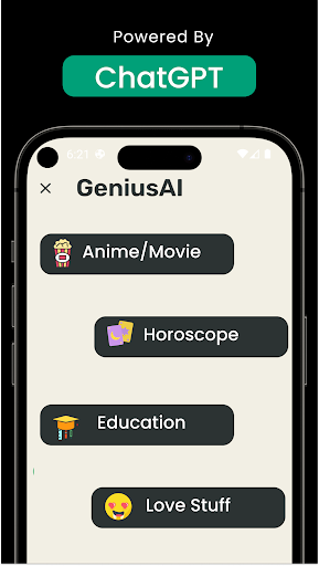 Screenshot Genius AI - Chatbot Assistant