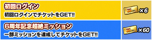 限定ミッション達成報酬