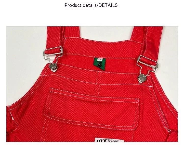 Dames bretels broek, hoge taille, losse rechte pasvorm, afslankend, voor een flatterende en comfortabele stijl.