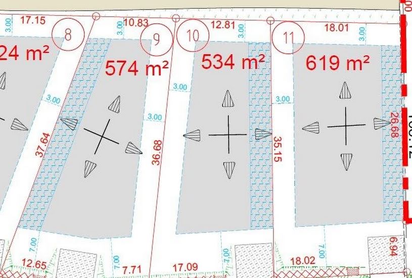  Vente Terrain à bâtir - à Escoville (14850) 