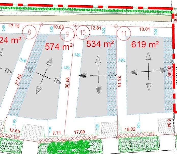 Vente terrain   à Escoville (14850), 96 000 €