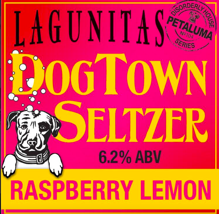 Logo of Lagunitas Dogtown Seltzer Raspberry Lemon