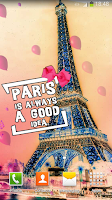 Cute Paris Live Wallpaper Screenshot