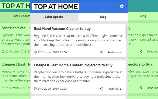 Top At Home - Latest Update News Preview image 0