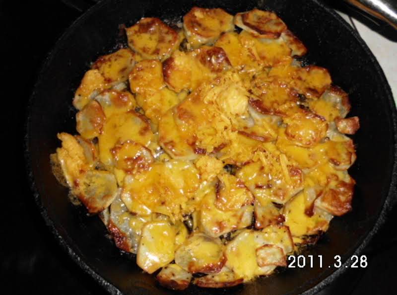 Stovetop-oven Fried Potatoes