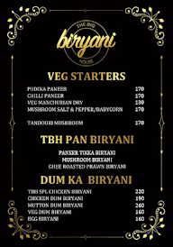 The Big Biryani House menu 6