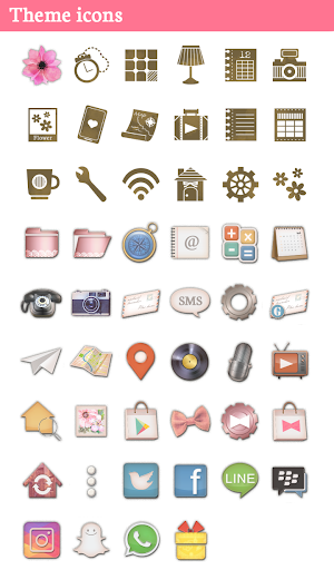 Screenshot Flower Crowned Cat Theme
