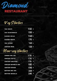 Diamond Restaurant menu 4