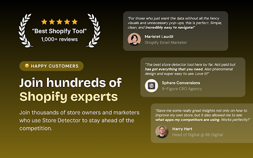 Store Detector - Shopify Analysis & Dropship Tool screenshot 5