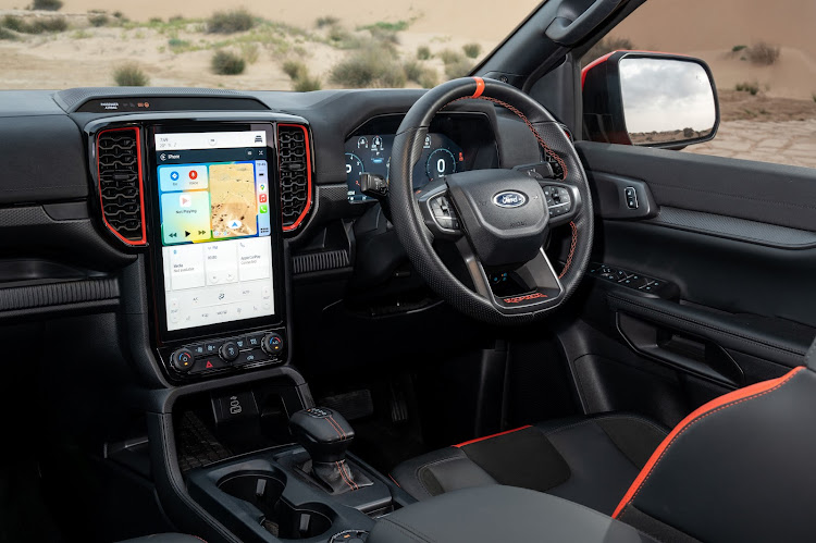 The digitised cabin has a high resolution 12.4-inch digital cluster and a 12-inch centre touchscreen.