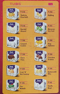 Amul Ice Cream Parlor menu 8