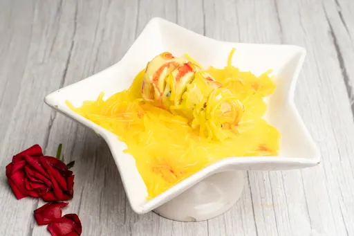 Kesariya Kulfi With Falooda [10 Kulfi]