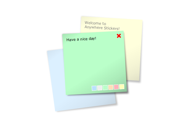 Anywhere stickers - simple sticky notes Preview image 1