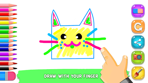 Screenshot Kids Art & Drawing Game